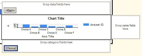 Add Category group on Choice column