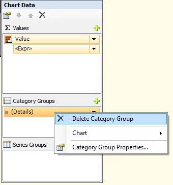 Delete the Category group