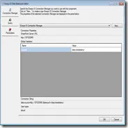 Connection Manager Configuration