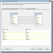 Map Columns using the Advanced Editor