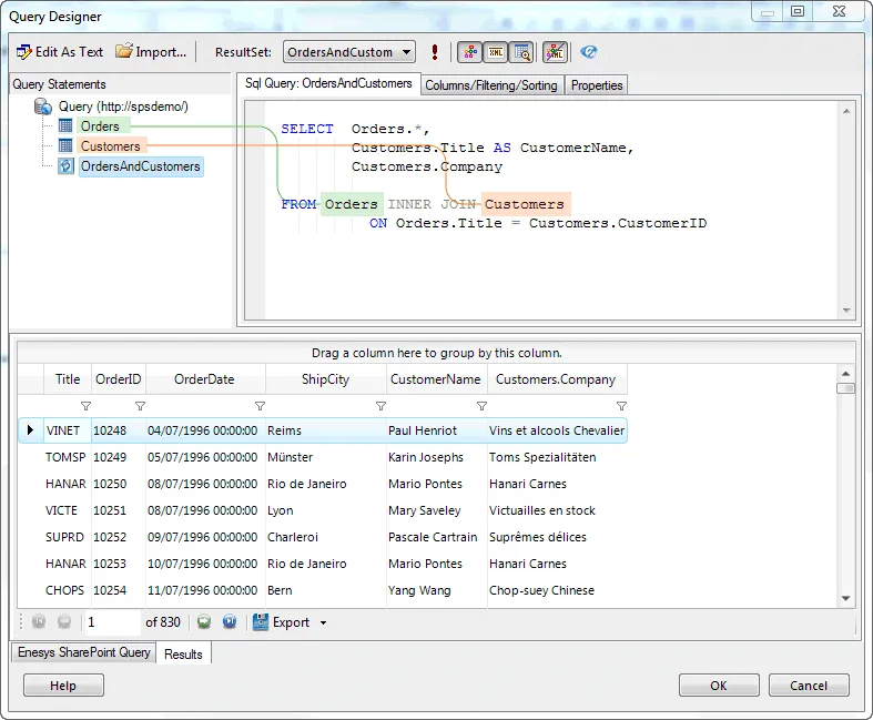 QueryConceptsSqlQuery