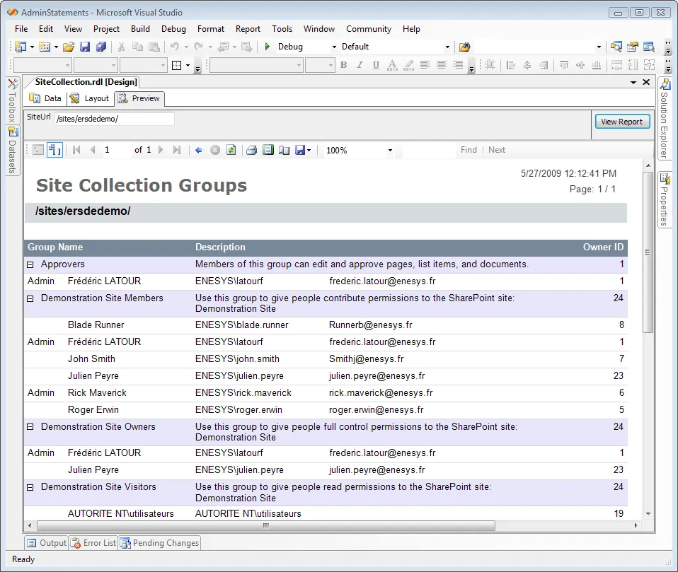 Site Collection Groups