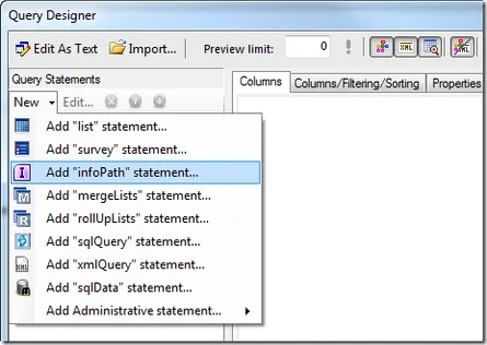 Coming in ERSDE 3.7 – New InfoPath features