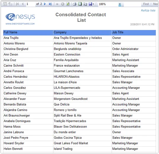 Quick Tour: Aggregate lists from an entire site collection